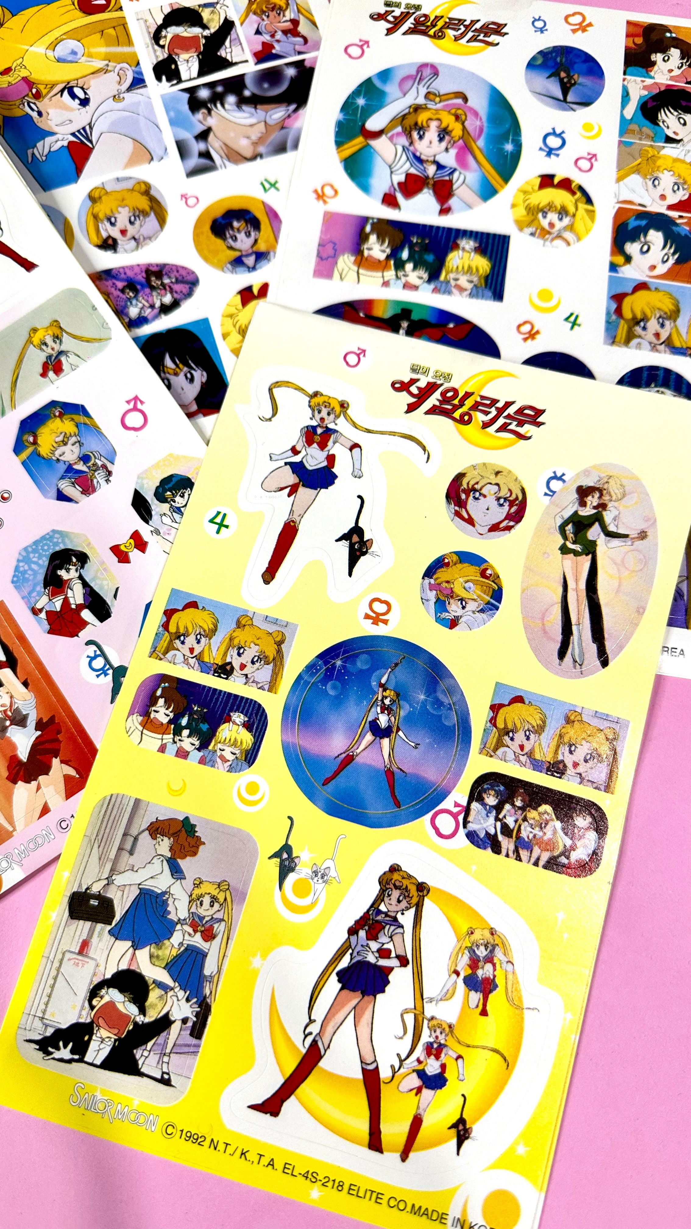 Sailor Moon - set de Stickers