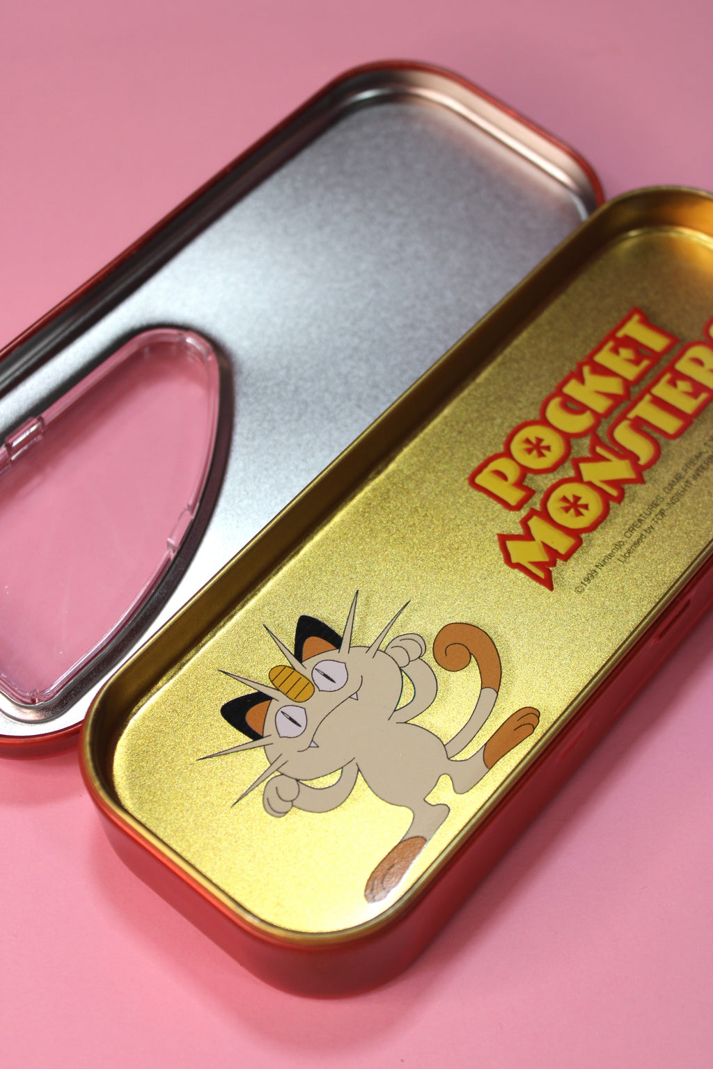Estuche metálico Pokemon