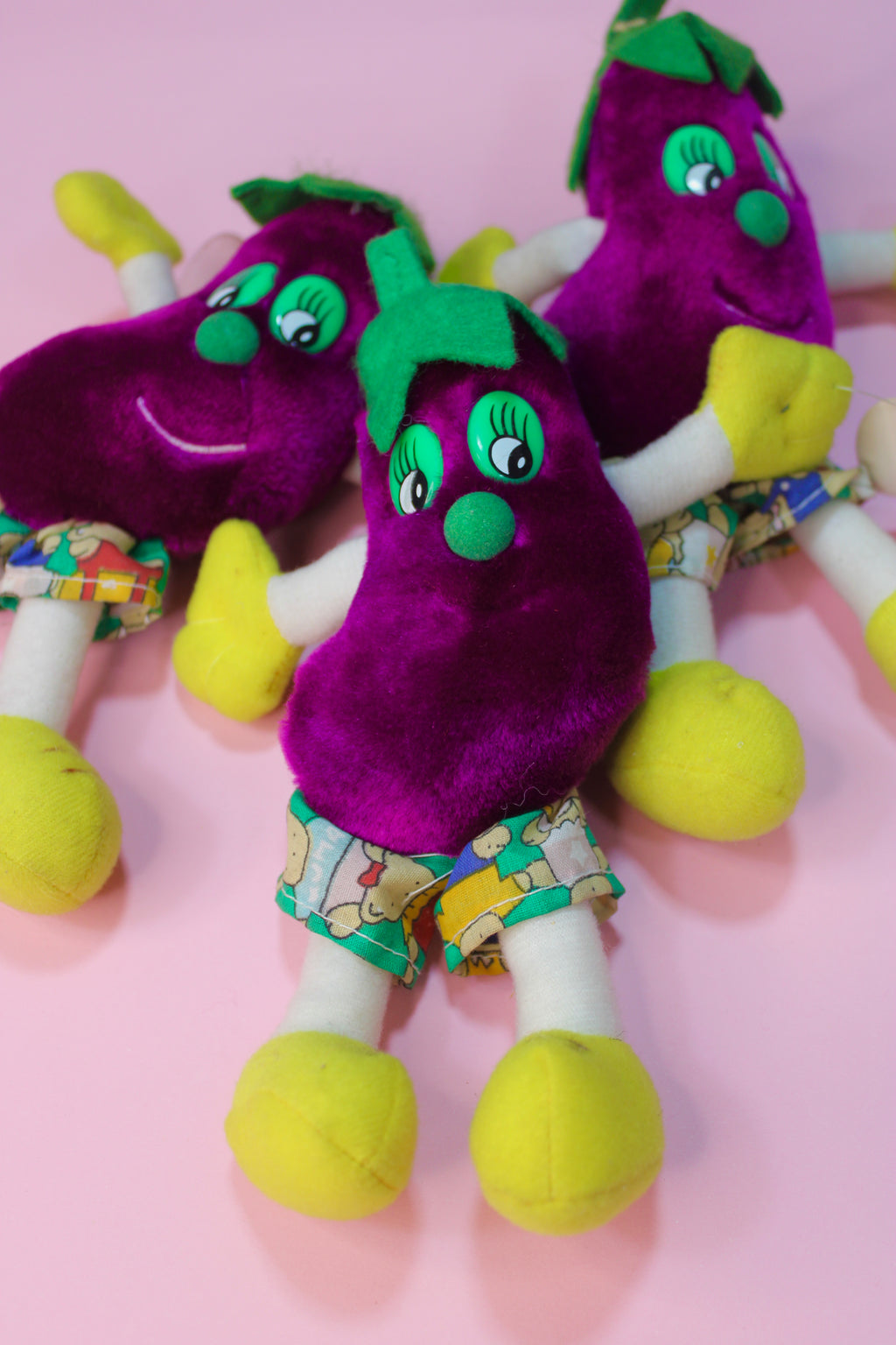 Peluche de berenjena