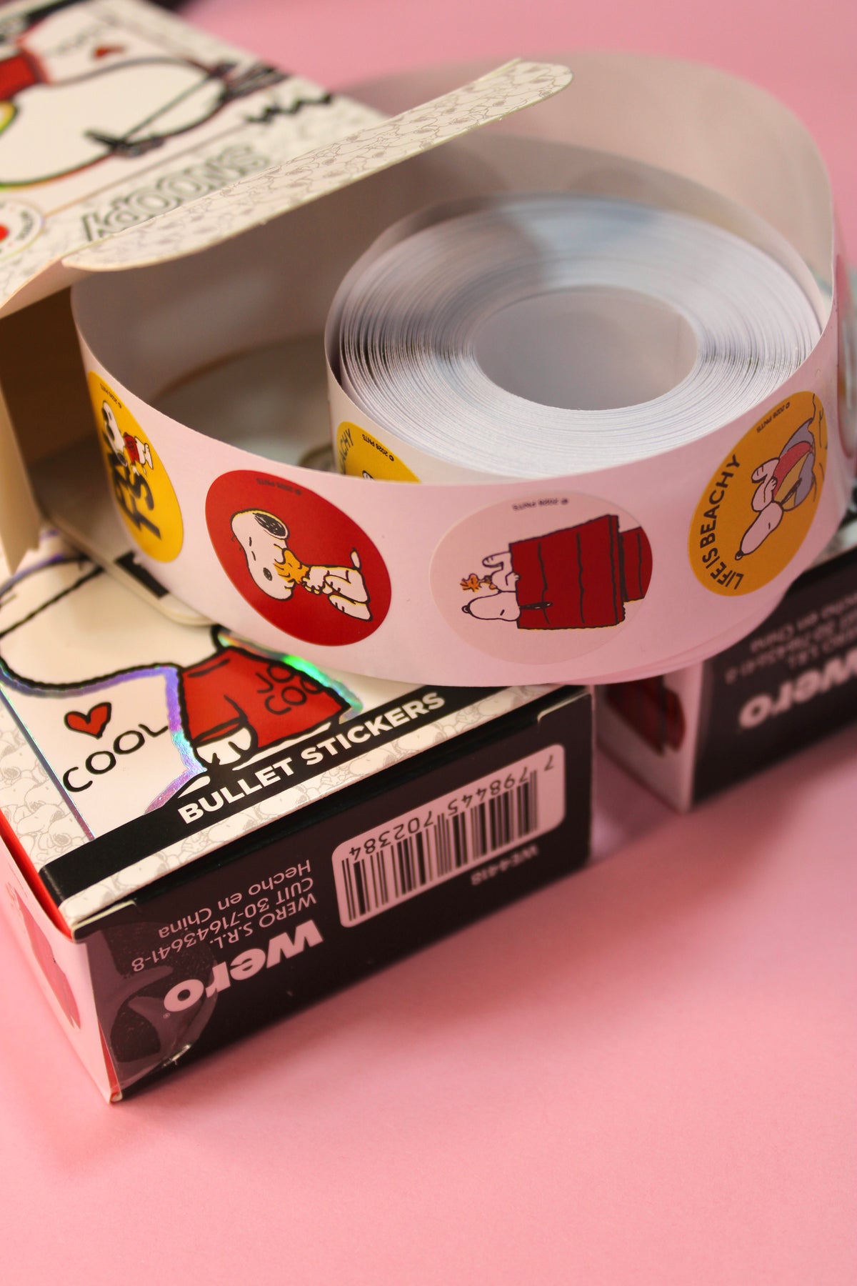 Snoopy - Rollo 300+ stickers