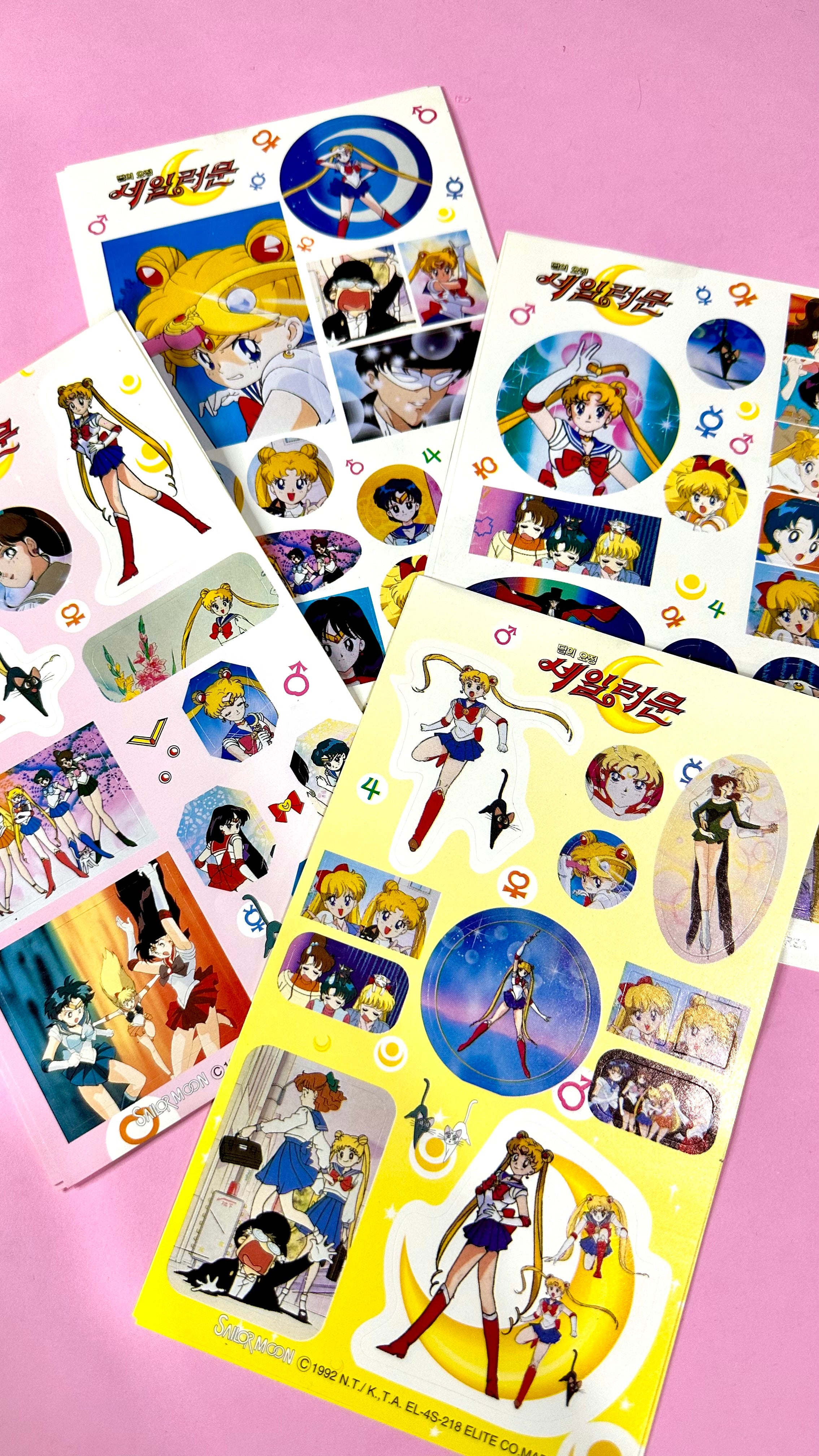 Sailor Moon - set de Stickers