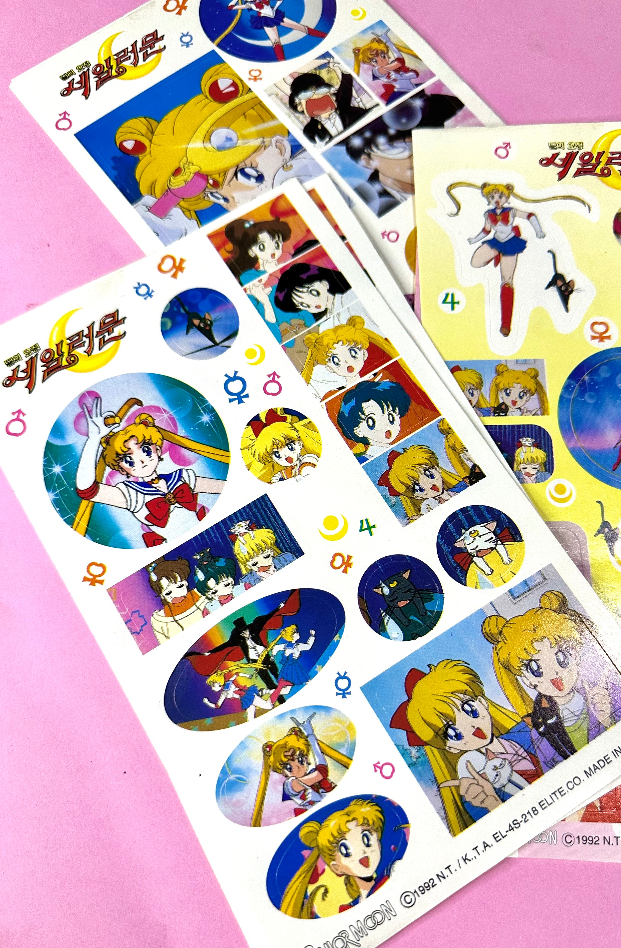Sailor Moon - set de Stickers