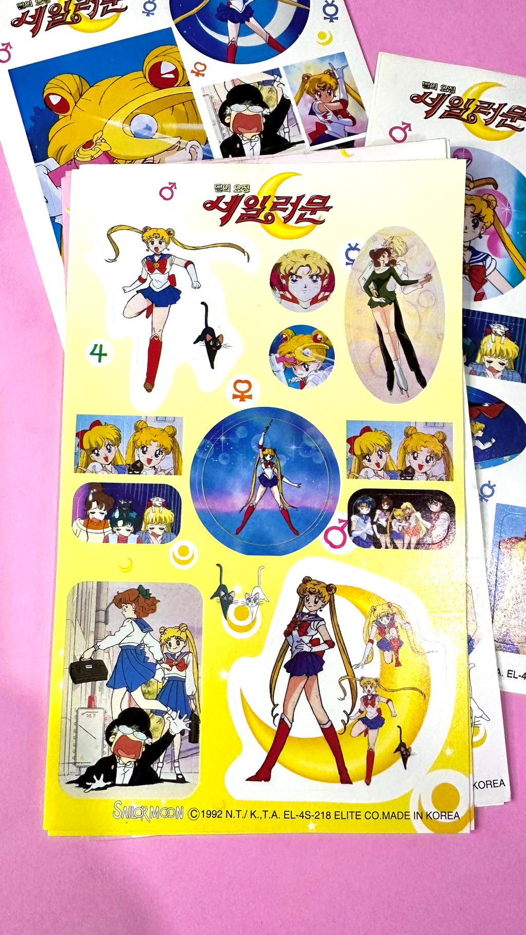 Sailor Moon - set de Stickers
