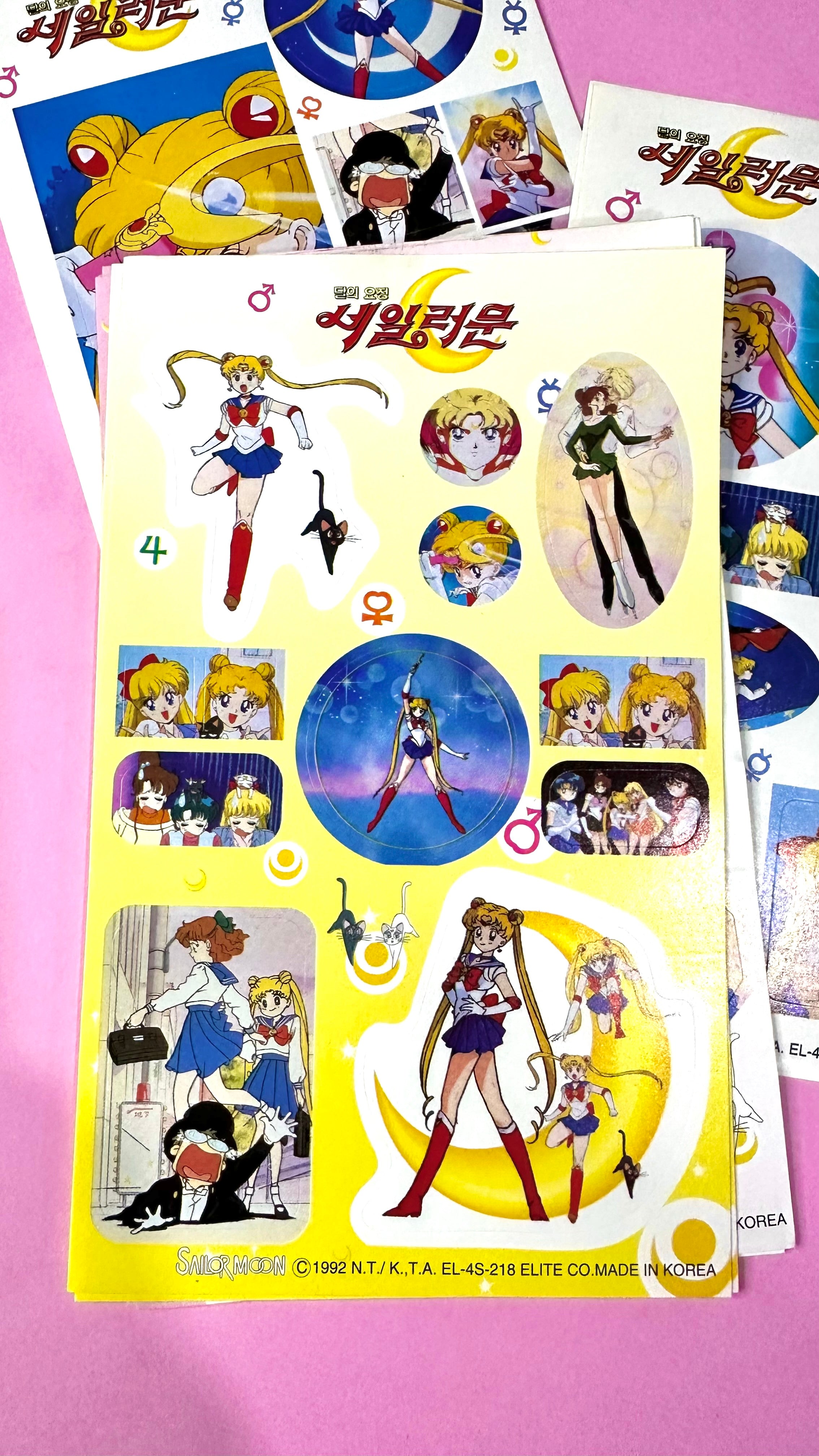 Sailor Moon - set de Stickers