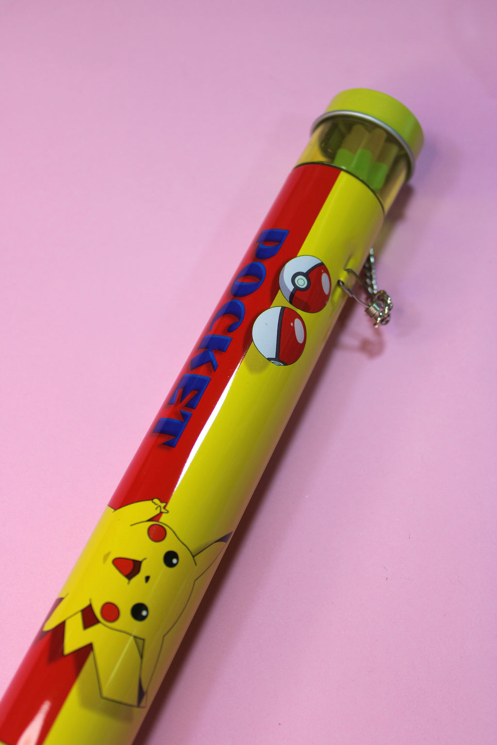 Estuche Pokemon tubular