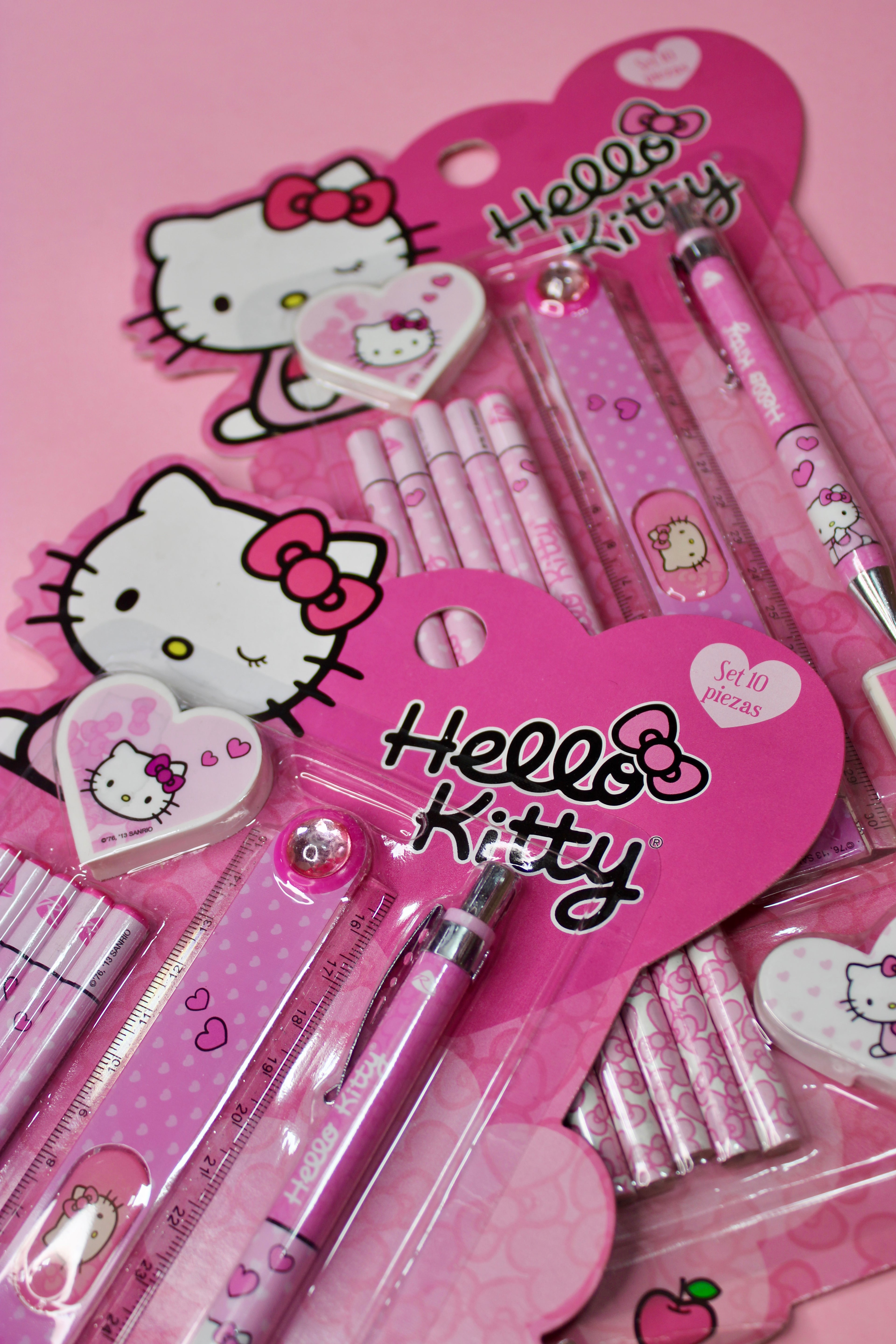 Hello Kitty - Set 10 piezas