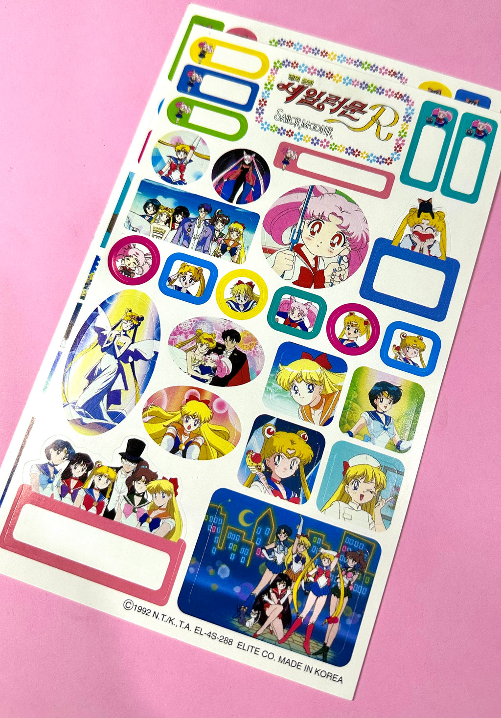 Sailor Moon Set Stickers x4