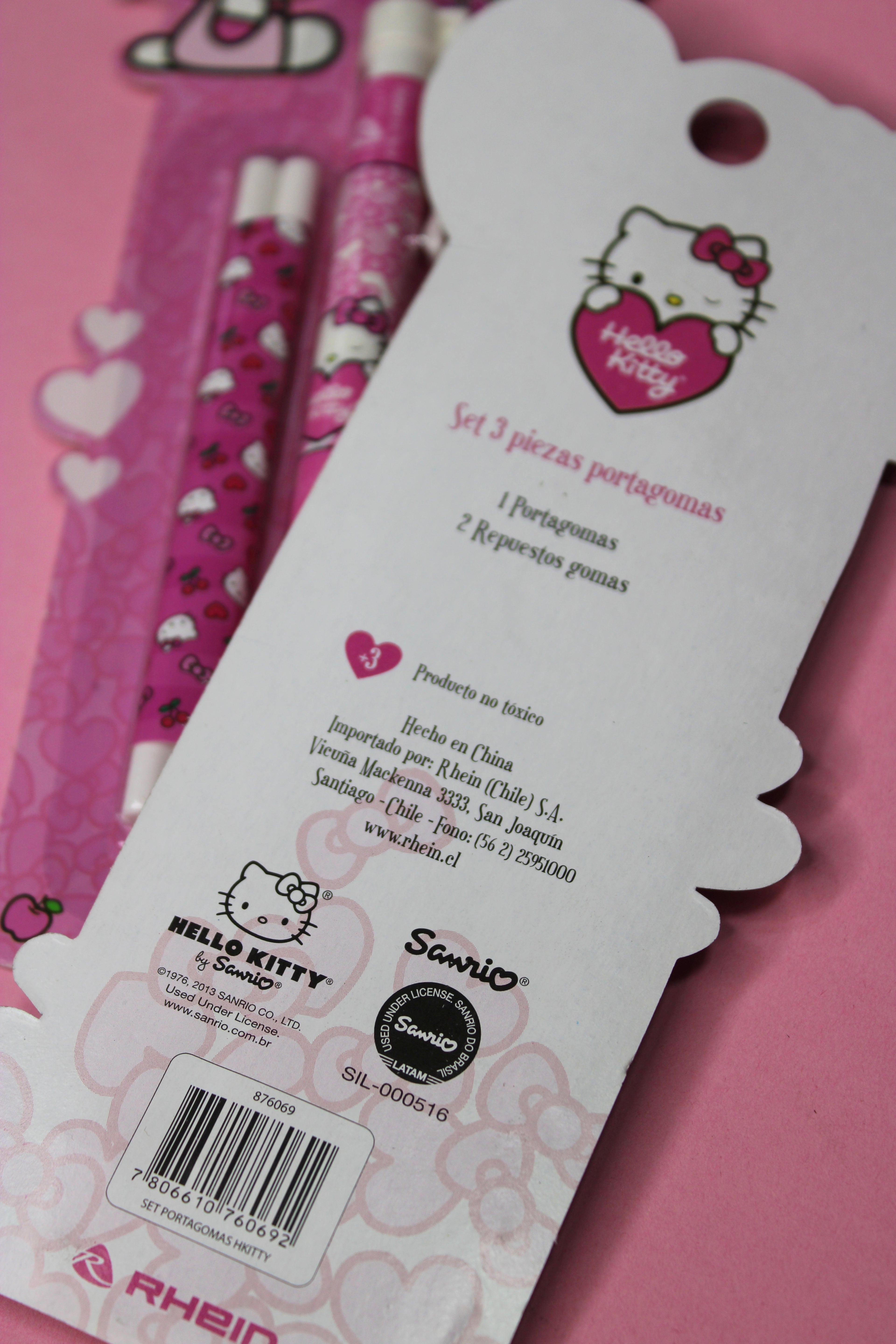Hello Kitty - Set Goma
