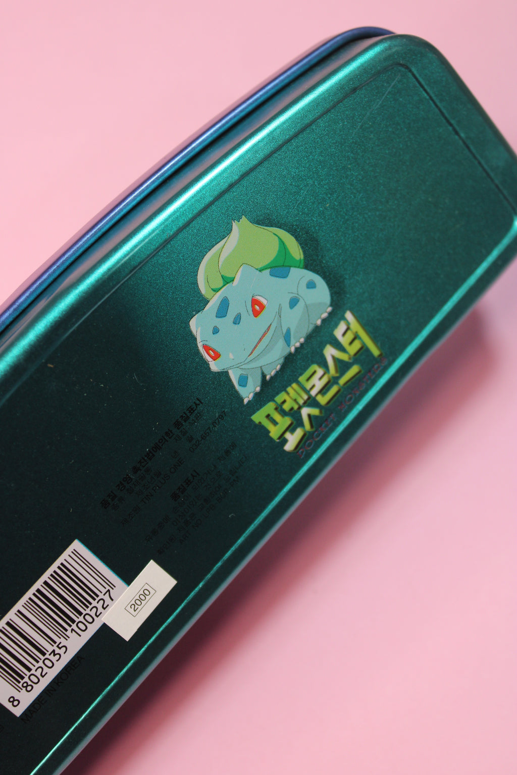 Estuche metálico Pokemon