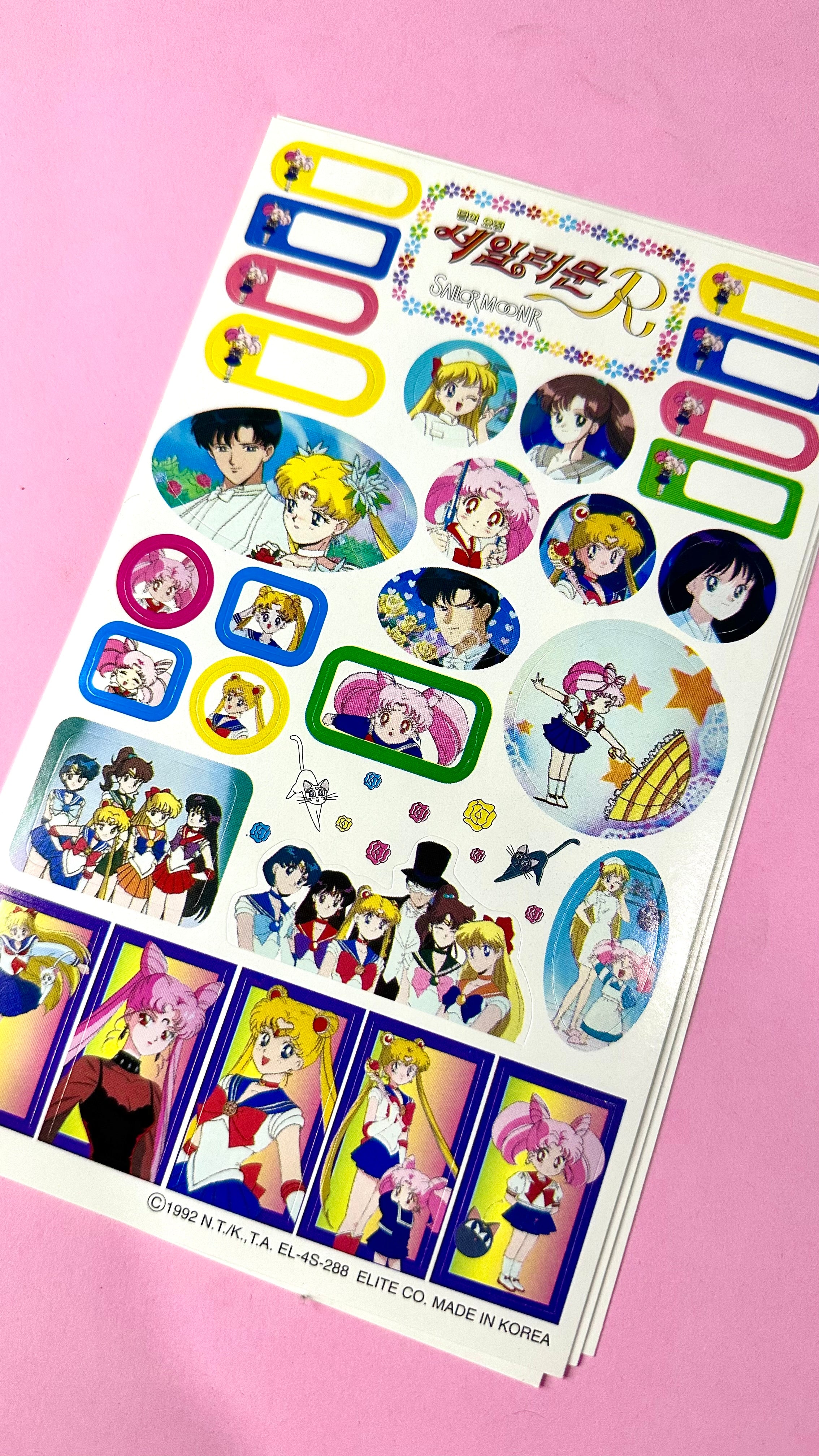 Sailor Moon Set Stickers x4
