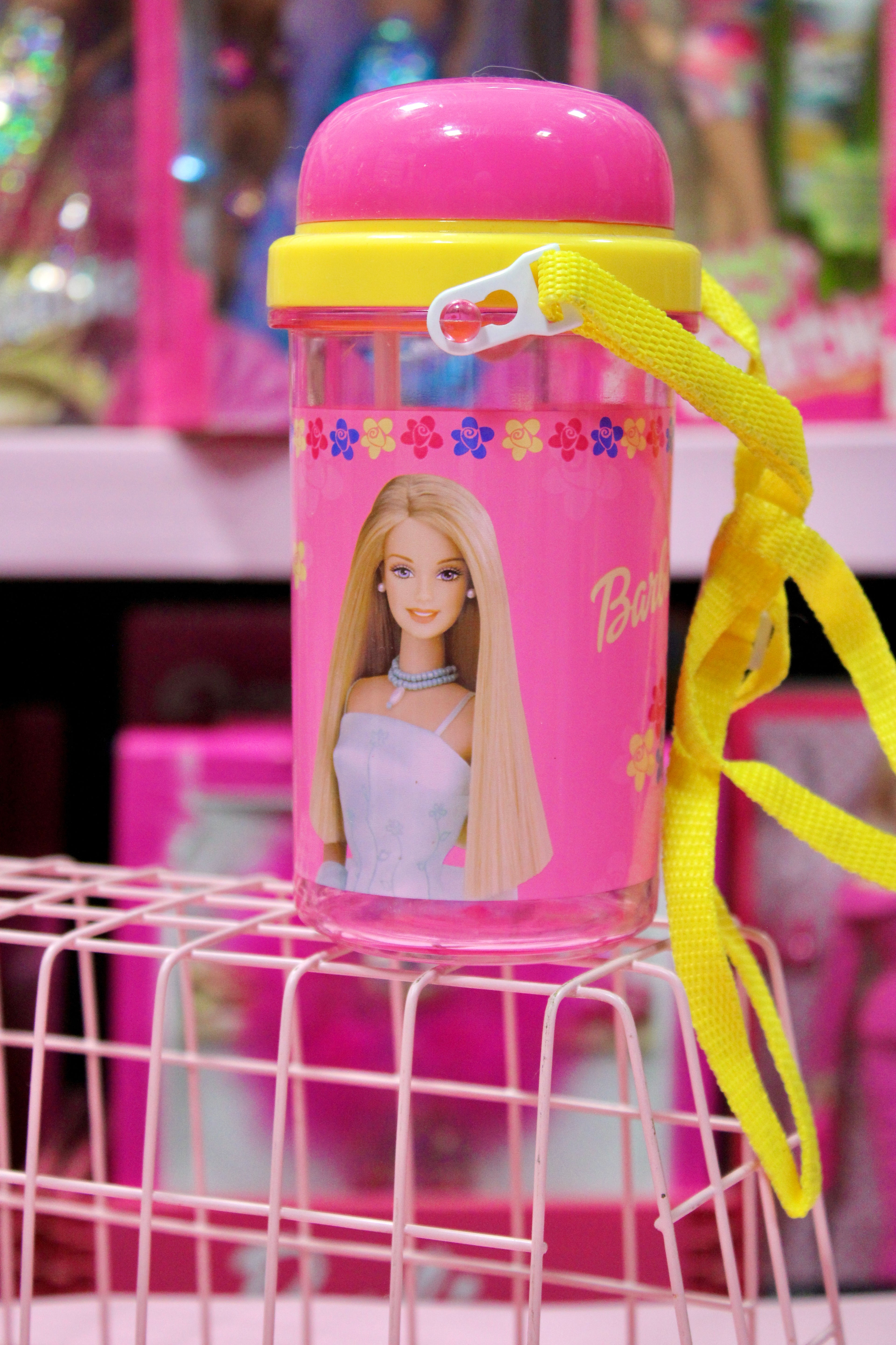 Barbie - Vaso con bombilla