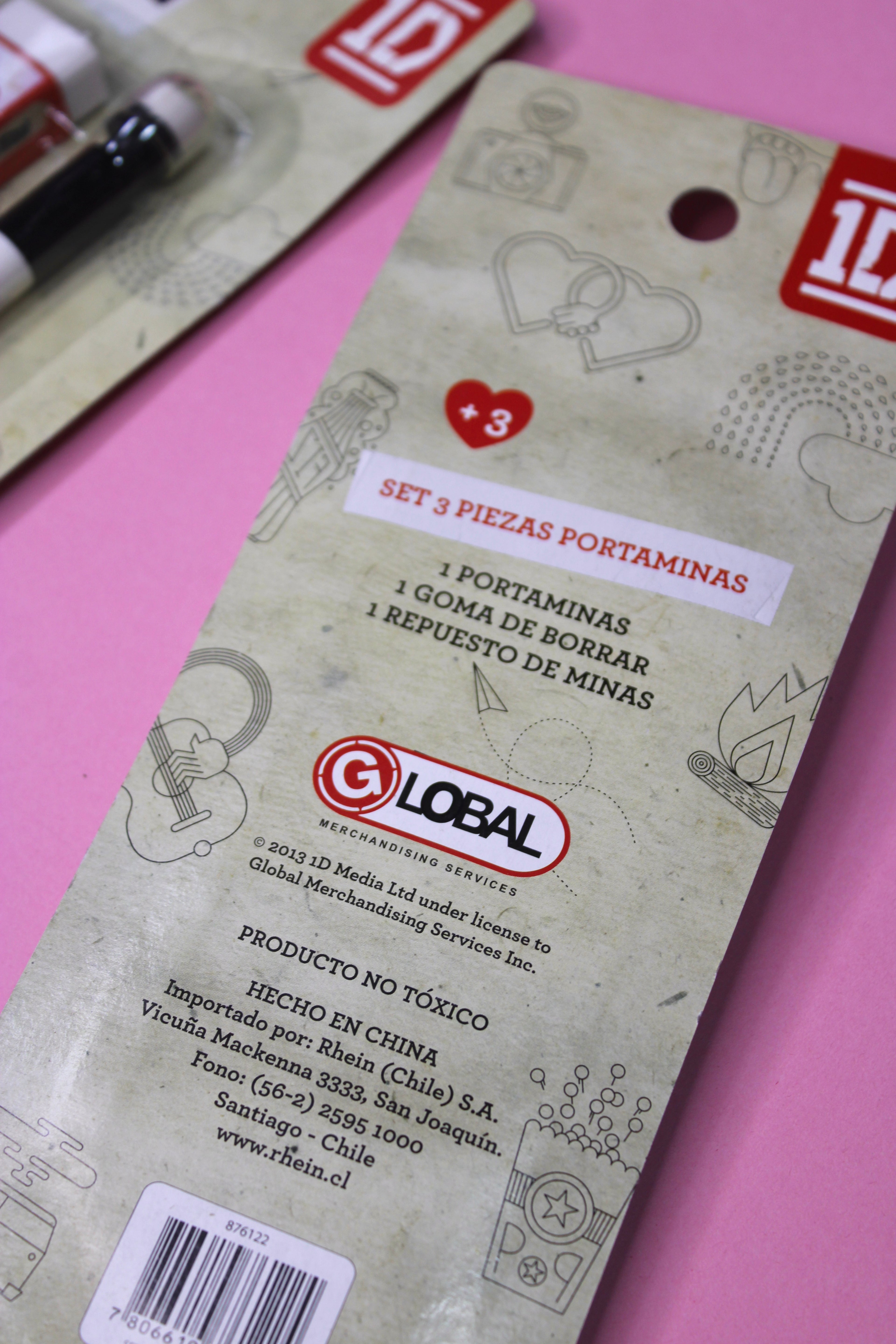One Direction - Set 3 Piezas
