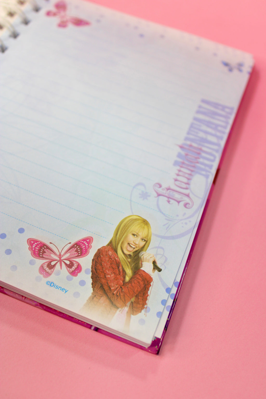 Libreta mediana - Hannah Montana