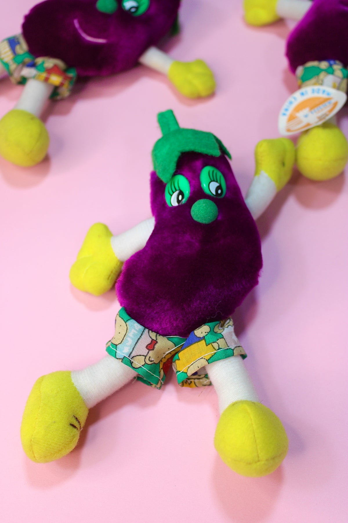 Peluche de berenjena