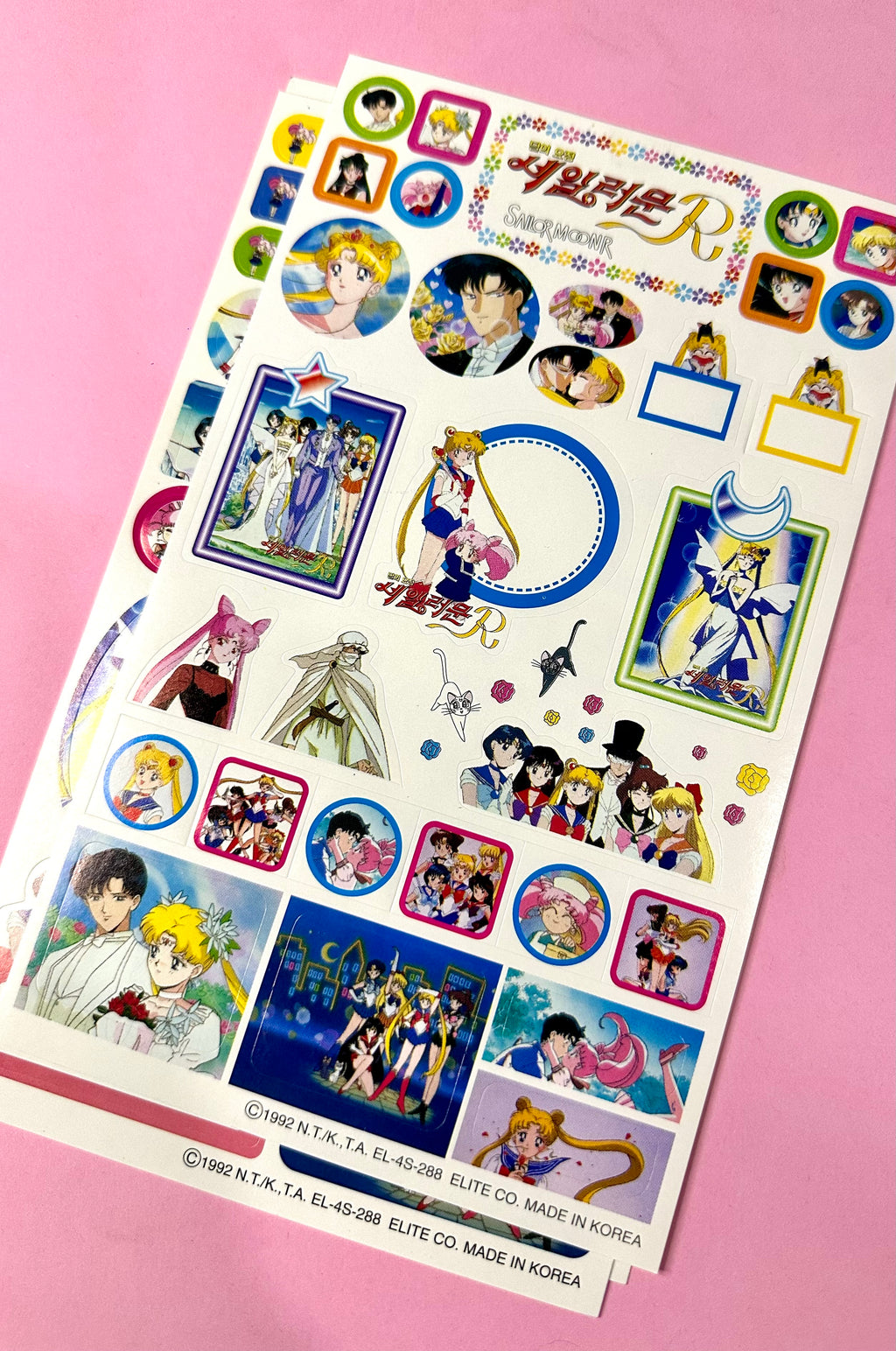 Sailor Moon Set Stickers x4