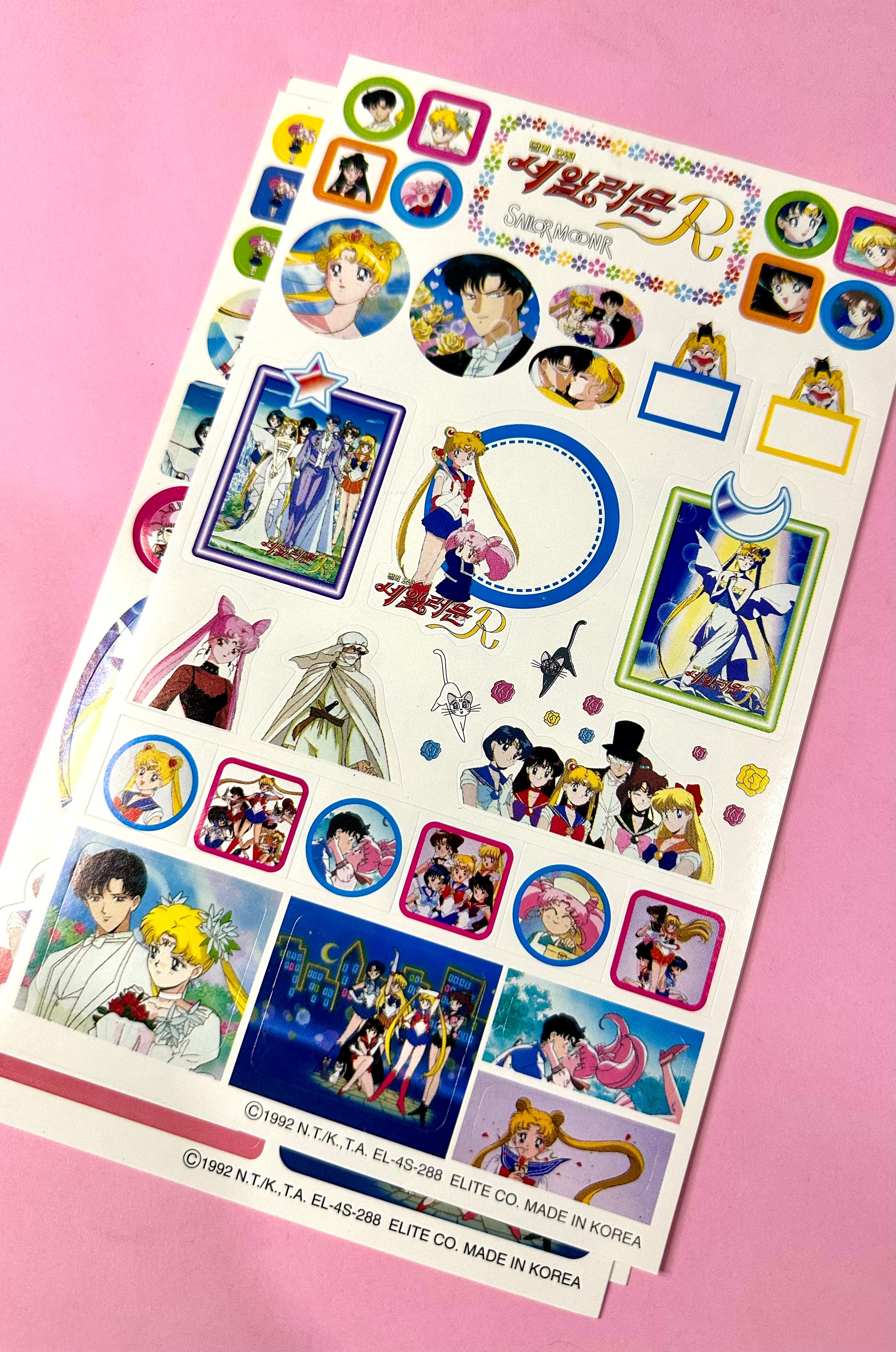 Sailor Moon Set Stickers x4
