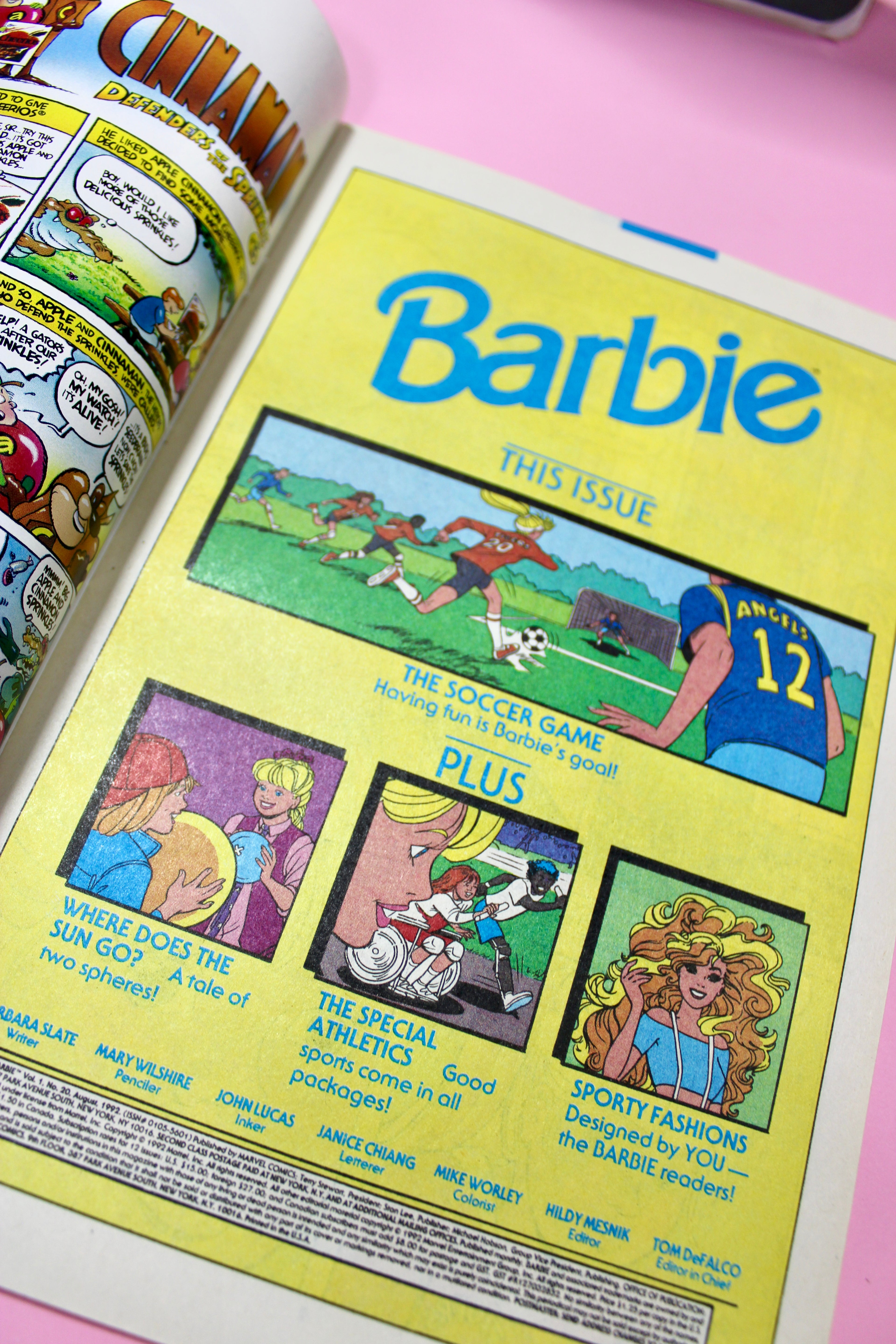 Barbie - Marvel Cómic