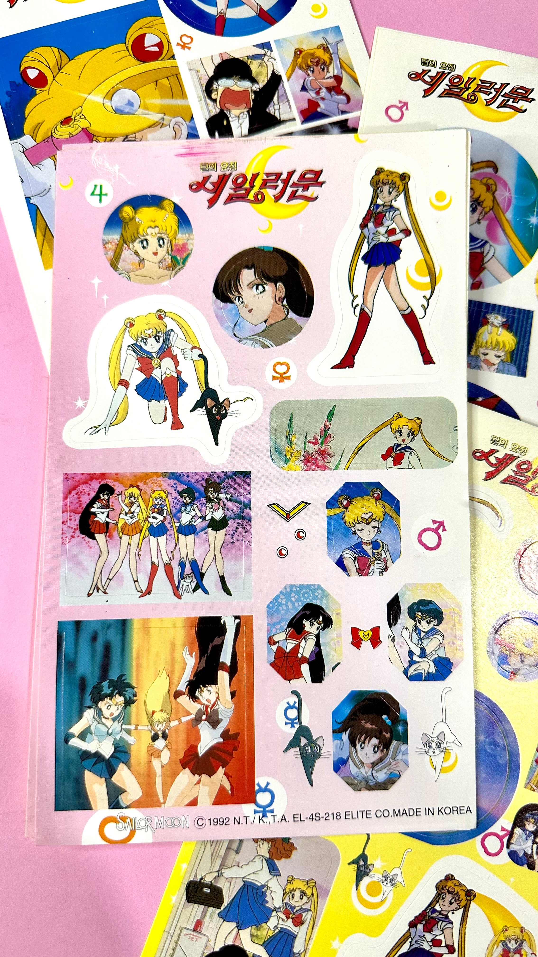 Sailor Moon - set de Stickers