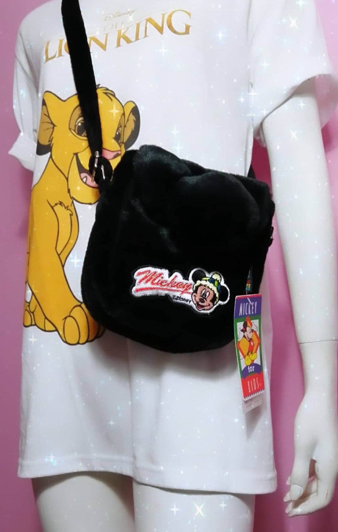 Bolsito Plush Mickey 90'